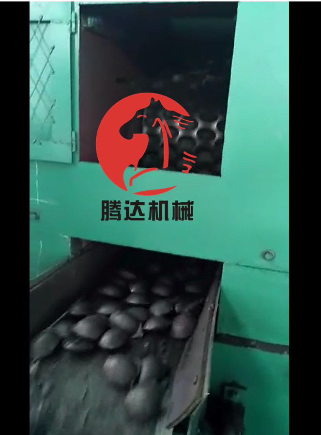 腾达为山东用户提供的型煤压球机生产线已正式投产